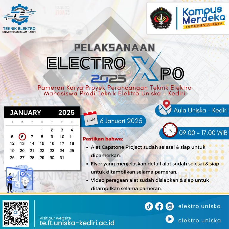 Pengumuman Pelaksanaan ElectroXpo 2025